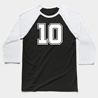 10 Number Baseball T-Shirt